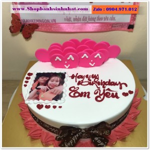 Bánh Sinh Nhật In Hình Ảnh - H470